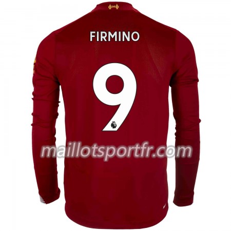 Maillot de Foot Liverpool Roberto Firmino 9 Domicile 2019/20 ML